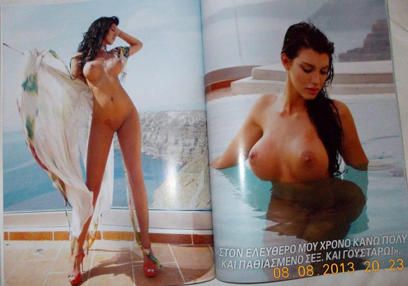 Η Μαρία Λιαγουροπούλου σε γυμνές φωτογραφίες στο Playboy