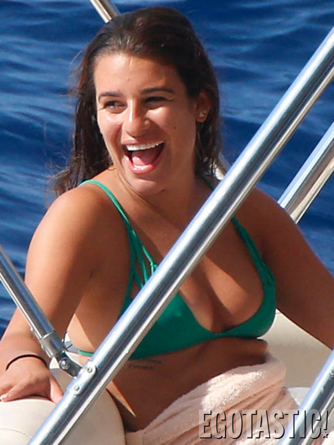 Nip slip της Lea Michele της σειράς Glee